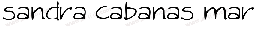 sandra cabanas mar de plata argentina字体转换